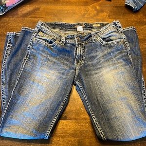 Silver Bootcut Jeans